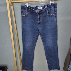 Classic Slim-Straight Men's Jeans in Dark Indigo